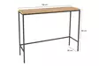 Sideboard Hanah Home Canvas Svart Spånskiva 100x80x30 cm - Sidobord och extrabord - 8683742474838 - 8