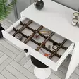 Sminkbord Hanah Home Lizbon Vit Spånskiva 70x40x84,7 cm - Toalettbord - 8684282088578 - 5