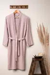 Kimono Mijölnir Puderrosa 100% Bomull 4 Lagers Musselintyg S/M - Handdukar - 8683342758208 - 2
