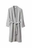 Kimono Mijölnir Grå 100% Bomull Hög Vattenabsorption 4 Lagers Muslintyg L XL - Handdukar - 8683342758178 - 1