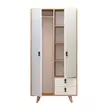Garderob Hanah Home Musso Ek Spånskiva 100x190x52 cm - Garderober - 8681875207538 - 1