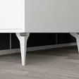 Konsolbord Hanah Home Iris Vit Silver Spånskiva 150x40x79 cm - Byråer och skåp - 8684282612728 - 7