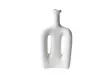 Vas Aberto Design CY0120 Vit Keramik 15x5x27 cm - Hängande blomkrukor och vaser - 8684282979128 - 1