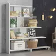 Bokhylla Hanah Home Reward Vit Spånskiva 122x120x20 cm - Bokhyllor - 8681875025668 - 3