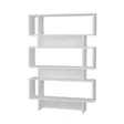 Bokhylla Hanah Home Elze Vit Spånskiva 90x130,8x19,6 cm - Bokhyllor - 8681181980378 - 1