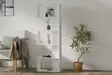 Bokhylla Hanah Home Nebu Vit Spånskiva 52x150 cm - Bokhyllor - 8683342889278 - 2