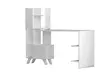 Skrivbord Hanah Home Alis Vit Spånskiva 120x73x60 cm 60x120x31 cm - Skrivbord - 8683742963318 - 1