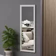 Spegel Hanah Home Ovea Vit MDF 40x105x2 cm - Speglar - 8683743822768 - 3