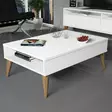 Soffbord Hanah Home Best Vit Spånskiva 90x34,6x60 cm - Soffbord - 8681875827958 - 2