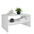 Soffbord Hanah Home Apollon Vit Spånskiva 90x46,8x45 cm - Soffbord - 8683342846578 - 1