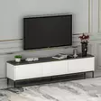 TV-bänk Hanah Home Imaj Vit Spånskiva 180x45,2x35 cm - TV-bänkar - 8684282041658 - 5