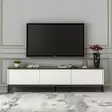 TV-bänk Hanah Home Imaj Vit Spånskiva 180x45,2x35 cm - TV-bänkar - 8684282041658 - 3