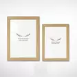 Fotoram Aberto Design 2NFC1013_1015-1318 Natur Plast 10x15 cm 13x18 cm - Tavlor och ramar - 8683743538188 - 3