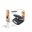 Sandwichmaskin | 750 W | Grillplattor | Automatisk temperaturkontroll | Non-stick-beläggning | Svart - Smörgåsgrillar och brödrostar - 5707160021528 - 69
