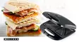 Sandwichmaskin | 750 W | Grillplattor | Automatisk temperaturkontroll | Non-stick-beläggning | Svart - Smörgåsgrillar och brödrostar - 5707160021528 - 90