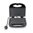 Sandwichmaskin | 750 W | Grillplattor | Automatisk temperaturkontroll | Non-stick-beläggning | Svart - Smörgåsgrillar och brödrostar - 5707160021528 - 11