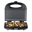 Sandwichmaskin | 750 W | Grillplattor | Automatisk temperaturkontroll | Non-stick-beläggning | Svart - Smörgåsgrillar och brödrostar - 5707160021528 - 1