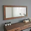 Spegel Hanah Home Z11050CV Valnöt Massiv Furu 110x50x3 cm - Speglar - 8681875708448 - 2