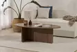 Soffbord Hanah Home Orba Valnöt Spånskiva 120x40x65 cm - Soffbord - 8684283887668 - 3