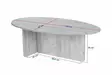 Soffbord Hanah Home Orba Valnöt Spånskiva 120x40x65 cm - Soffbord - 8684283887668 - 9