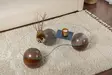 Soffbord Hanah Home Sphere Valnöt Härdat Glas Polyuretan 120x30x70 cm - Soffbord - 8684283728688 - 4