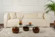 Soffbord Hanah Home Sphere Valnöt Härdat Glas Polyuretan 120x30x70 cm - Soffbord - 8684283728688 - 3