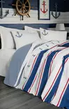 Påslakanset Enkel L'essentiel Brine Ecru Bomull 160x220 cm 160x240 cm 50x70 cm - Lakan och örngott - 8684283716128 - 1