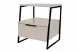 Sängbord Hanah Home Pal Sandstone Spånskiva 45x50x40 cm - Nattduksbord - 8684283462698 - 1