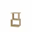 Sängbord Hanah Home Carter Ek Spånskiva 29,6x29,6x49,4 cm - Nattduksbord - 8683743120178 - 1