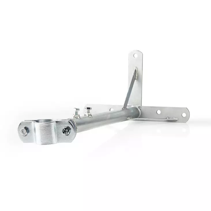 Satellite väggfäste | Minsta väggdistans: 550 mm | Maximalt väggavstånd: 950 mm | Avstånd till vägg: 0.00 mm | Diameterklämma: 32 - 42 mm | Stål | Silver - Tillbehör - 5412810298198 - 1