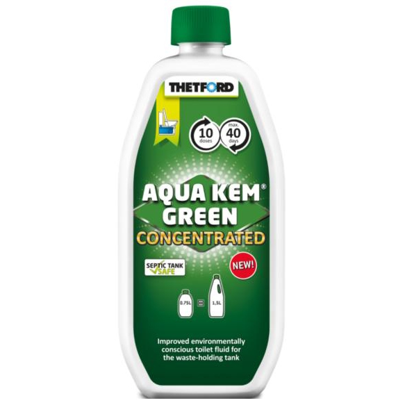 Aqua Kem Green 0,75L WC-tillsats koncentrat - Husvagnstoaletter och tillbehör - 8710315995268 - 1