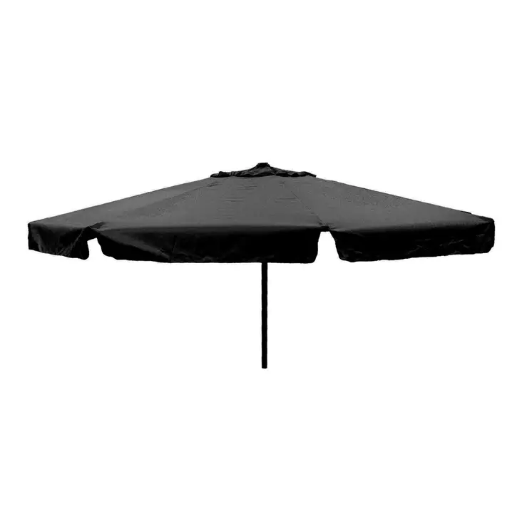 Aurinkovarjo 3 m musta - Parasoller och markiser - 6410412512468 - 1