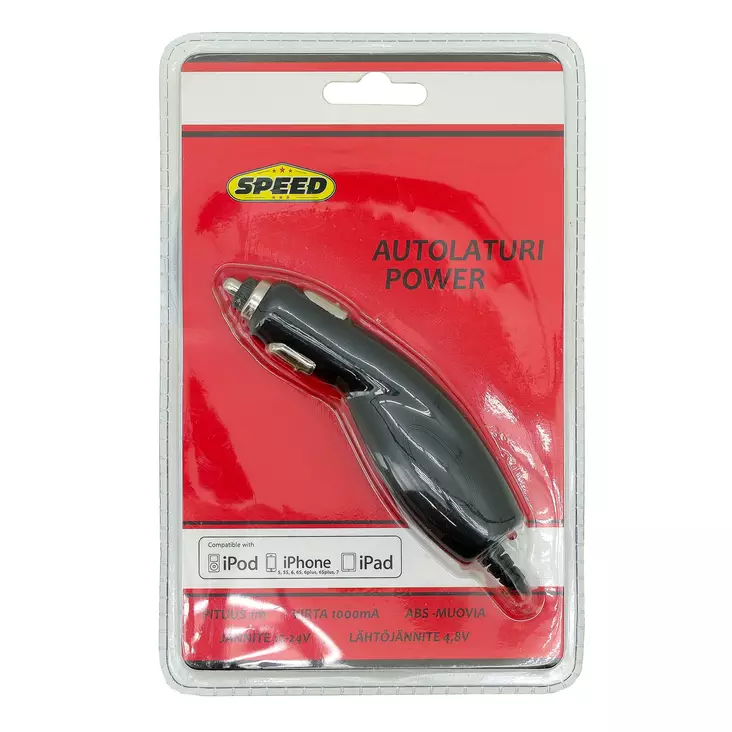 Autolaturi iPhone - Bilbatteriladdare - 6438168095998 - 1