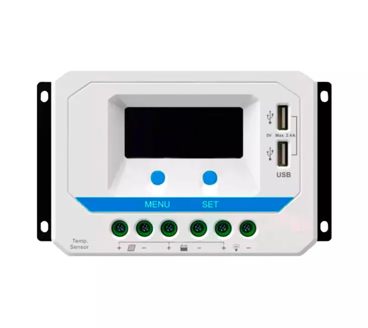 Aurinkolatauss=C3=A4=C3=A4din LCD-n=C3=A4yt=C3=B6ll=C3=A4 30A - Laddningsregulatorer - 6438014150918 - 1