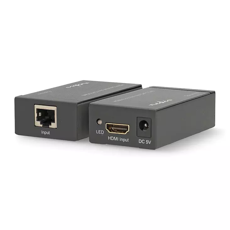 HDMI Extender | Över Cat6 | Upp till 60.0 m | 1080p | 1.65 Gbps | Metall | Antracit - Videoförlängare och repeatrar - 5412810320028 - 1