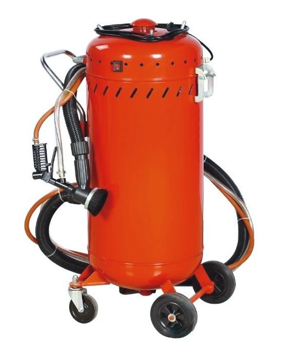 Hiekkapuhalluslaite 120L imurilla ja hiekankierrolla - Sandblästrings- och sodablästringsutrustning - 6438168037158 - 1