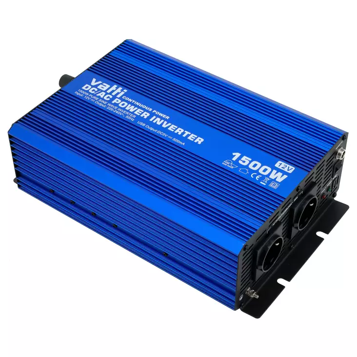 Invertteri siniaalto 1500W 12V Vatti - Inverterare och strömomvandlare - 6438168100388 - 1