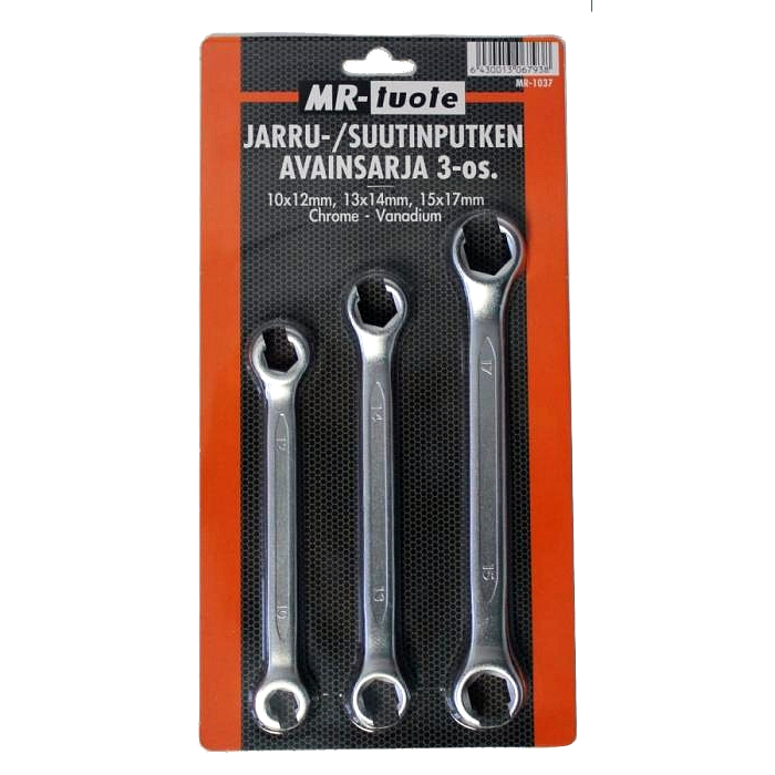 Jarruputken avainsarja 3 osaa - Verkstadens specialverktyg - 6430013067938 - 1