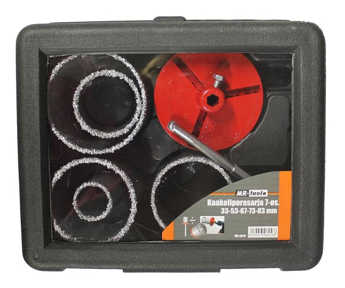 Kaakeliporasarja 33-53-67-73-83 - Specialblad och borrar - 6430013062568 - 1