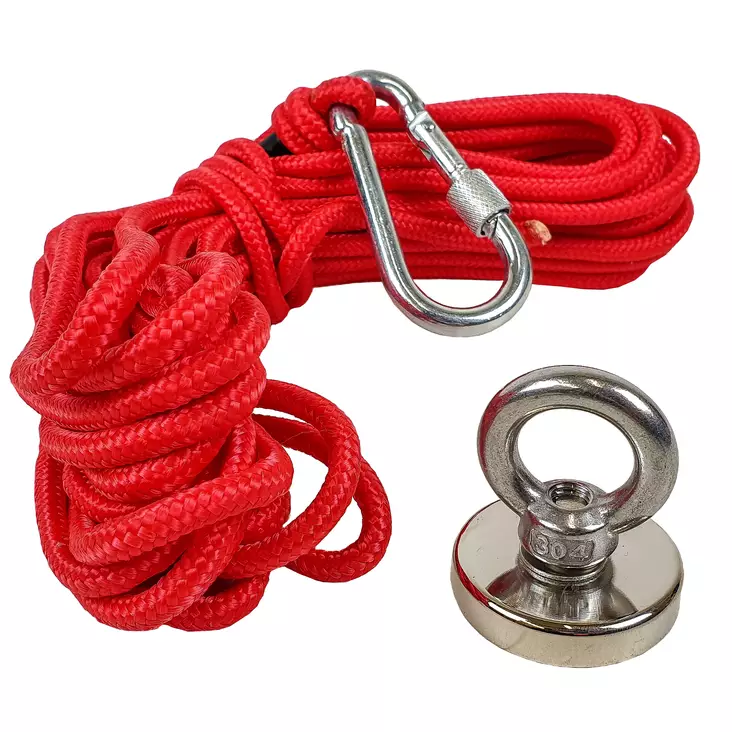 Kalastusmagneetti 37 kg - Metalldetektorer och supermagneter - 6438168109268 - 1