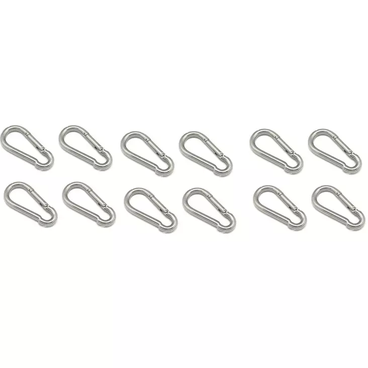 Karbiinihaka 12 os 5x50mm - Krokar och konsoler - 8714892498228 - 1