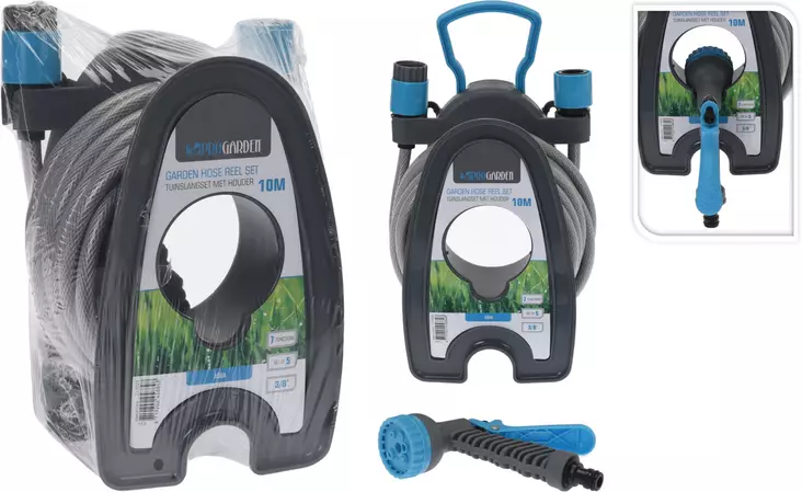 Vattenslangset 10 m - Mångsidig och Praktisk - Trädgårdsslangar - 8719202458848 - 1