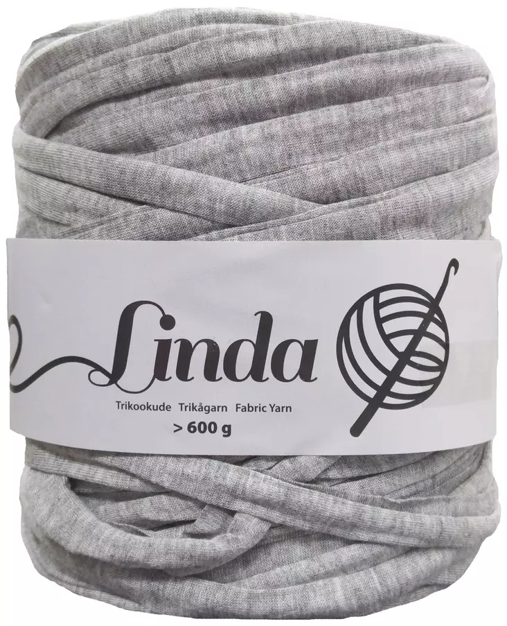 Garn Linda grå - Trådar och sybehör - 6410412921918 - 1