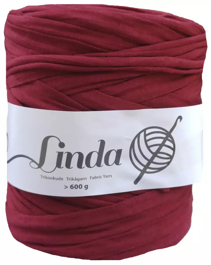 Garn Linda röd - Trådar och sybehör - 6410412931368 - 1