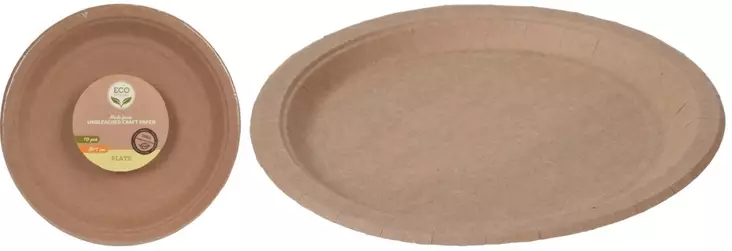 Kertakayttolautanen 17 cm 10 kpl - Engångsartiklar - 8719987316548 - 1