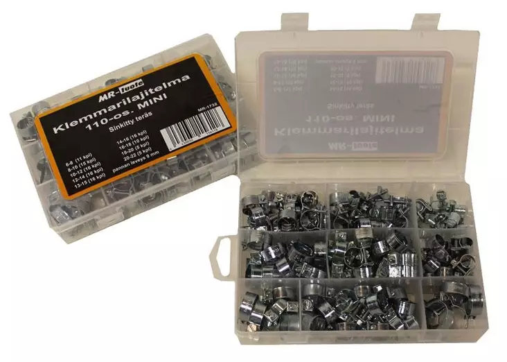 Klemmarilajitelma 110-os MINI - Slangklämmor - 6430032156118 - 1