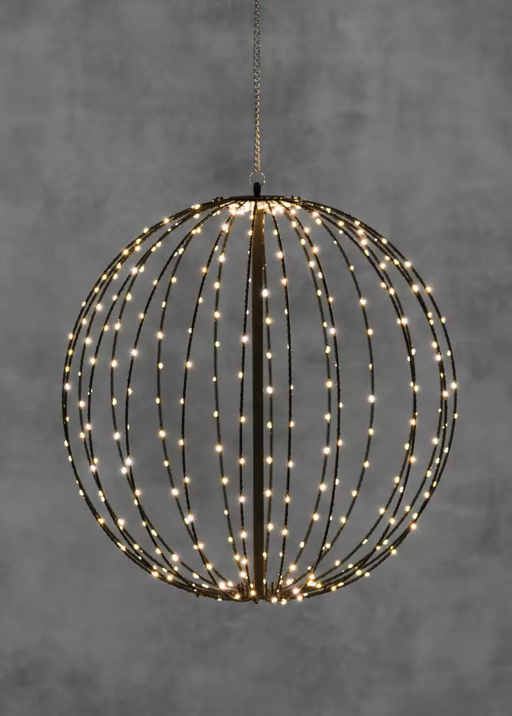 LED-valopallo 50 cm 264 LED Finnlumor - Ljussmycken och ljusfigurer - 6410416212548 - 1