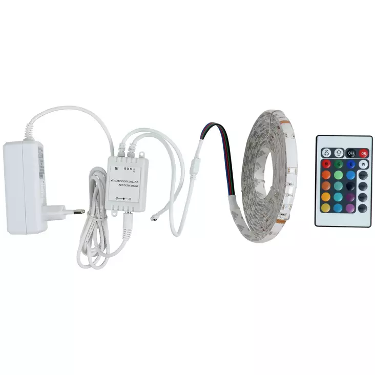LED Strip RGB Power 24V 2m, Airam - Ljusslingor - 6435200282798 - 1