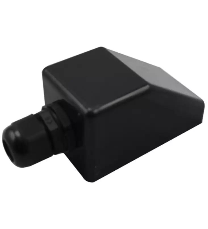 L=C3=A4pivienti 1-osainen musta=20 - Kablar och installationstillbehör - 6438014156088 - 1