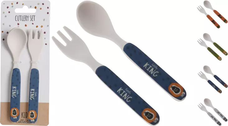 Lasten aterimet melamiini=20 - Bestick och serveringsredskap - 8720573403108 - 1